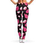 Dragon Fruit Pattern Print Women's Leggings
