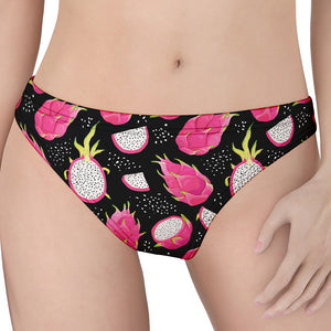 Dragon Fruit Pattern Print Women's Thong