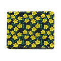 Drawing Daffodil Flower Pattern Print Bifold Wallet