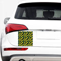 Drawing Daffodil Flower Pattern Print Car Sticker