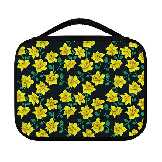 Drawing Daffodil Flower Pattern Print Classic Bible Case