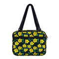 Drawing Daffodil Flower Pattern Print Double Strap Bible Bag