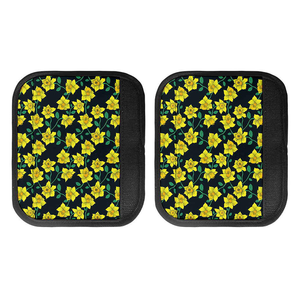 Drawing Daffodil Flower Pattern Print Handle Covers