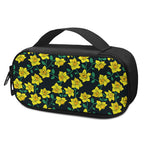 Drawing Daffodil Flower Pattern Print Insulin Cooler Travel Case
