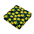 Drawing Daffodil Flower Pattern Print Outdoor Seat Cushion Cover