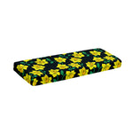 Drawing Daffodil Flower Pattern Print Piano Keyboard Cover