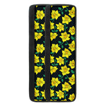 Drawing Daffodil Flower Pattern Print Refrigerator Handle Covers