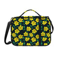 Drawing Daffodil Flower Pattern Print Shoulder Strap Bible Bag