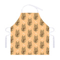 Drawing German Shepherd Pattern Print Adjustable Apron