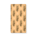 Drawing German Shepherd Pattern Print Baby Crib Sheet