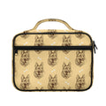 Drawing German Shepherd Pattern Print Briefcase Bible Bag