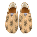 Drawing German Shepherd Pattern Print Casual Shoes