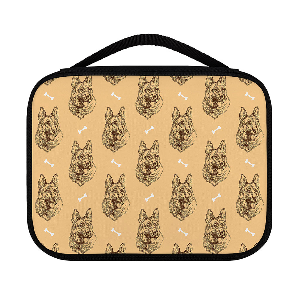 Drawing German Shepherd Pattern Print Classic Bible Case