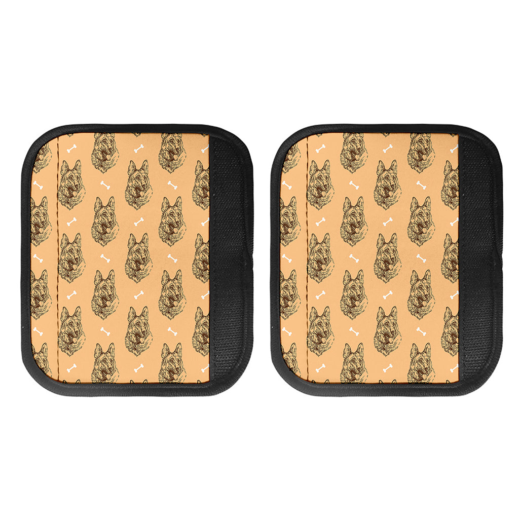 Drawing German Shepherd Pattern Print Handle Covers