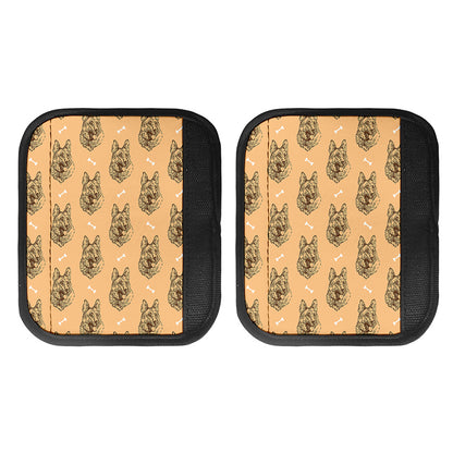 Drawing German Shepherd Pattern Print Handle Covers