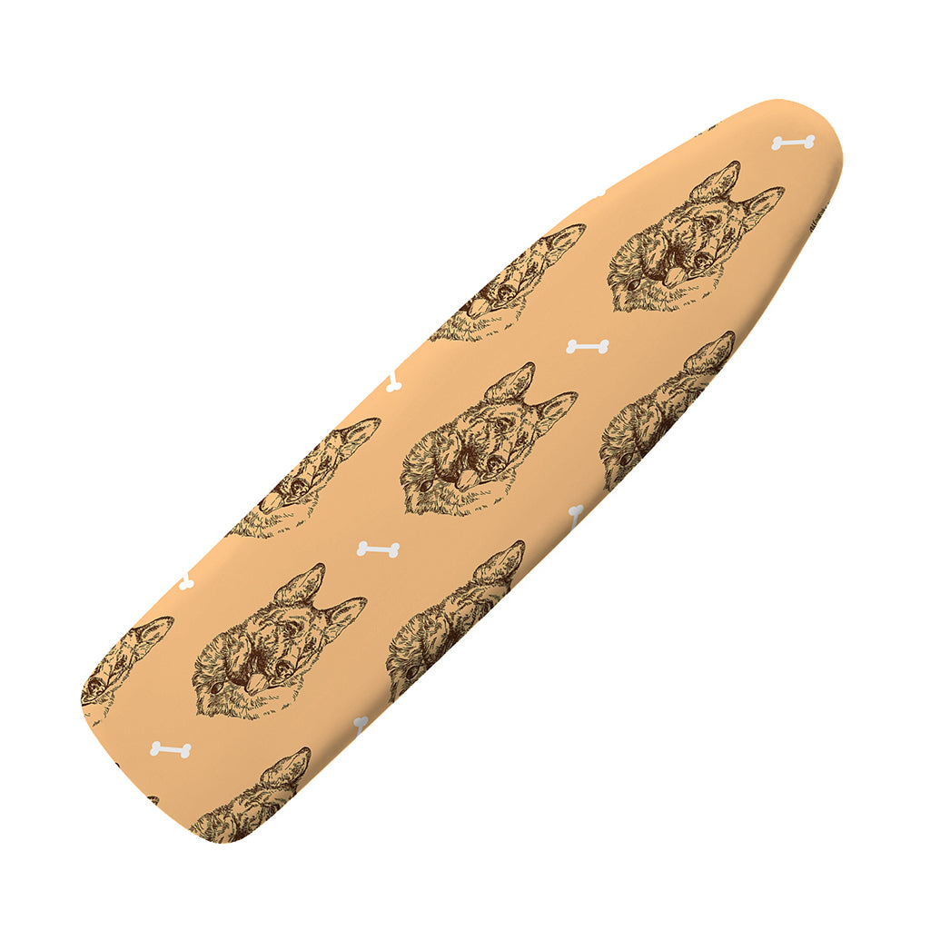 Drawing German Shepherd Pattern Print Ironing Board Cover