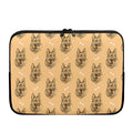 Drawing German Shepherd Pattern Print Laptop Sleeve