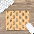 Drawing German Shepherd Pattern Print Mouse Pad