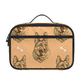 Drawing German Shepherd Pattern Print Portable Lunch Bag