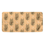Drawing German Shepherd Pattern Print Towel