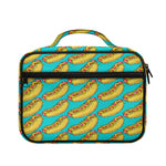 Drawing Hot Dog Pattern Print Briefcase Bible Bag