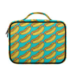 Drawing Hot Dog Pattern Print Briefcase Bible Bag