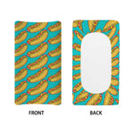 Drawing Hot Dog Pattern Print Changing Pad Cover