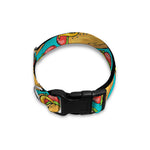 Drawing Hot Dog Pattern Print Dog Collar