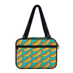 Drawing Hot Dog Pattern Print Double Strap Bible Bag