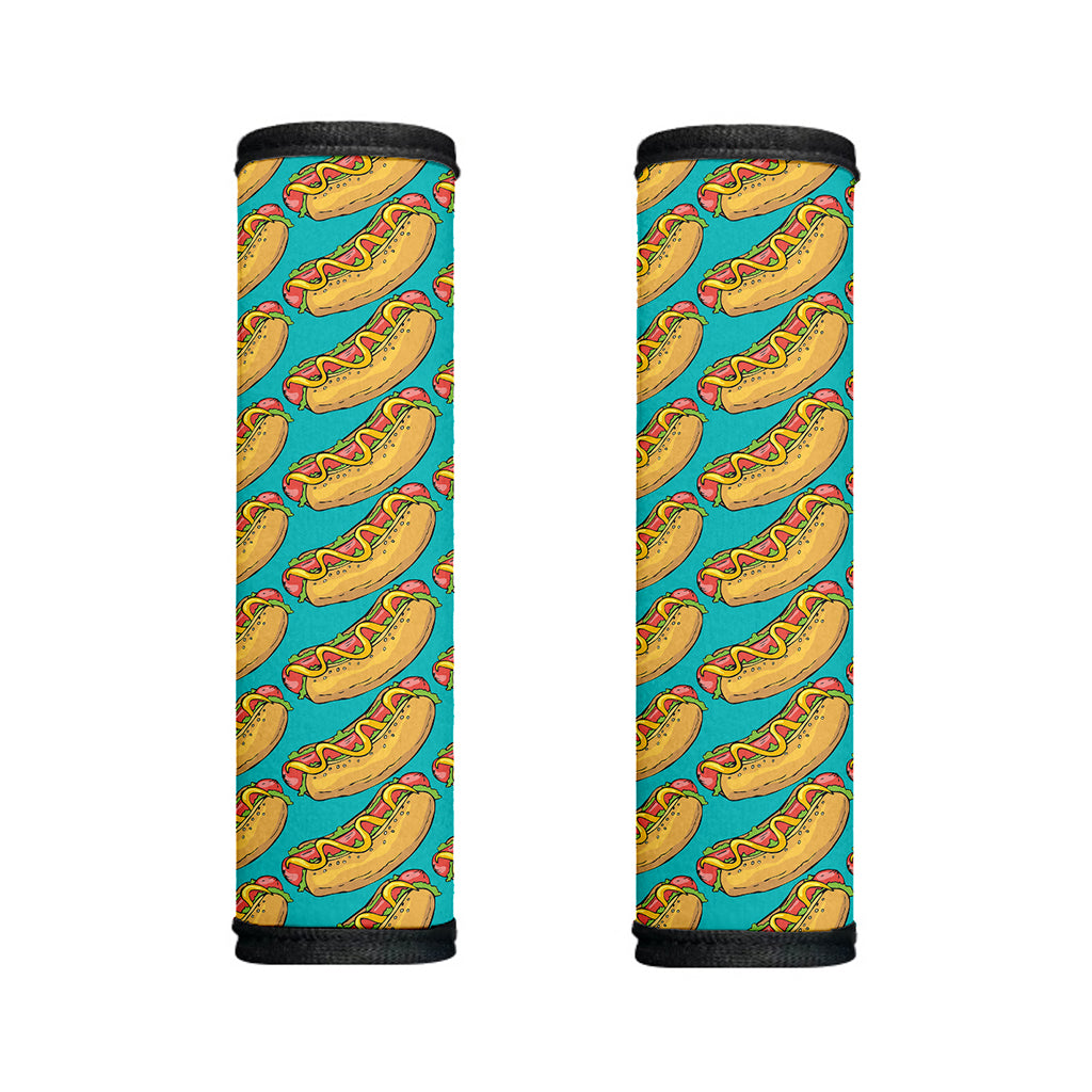 Drawing Hot Dog Pattern Print Handle Covers