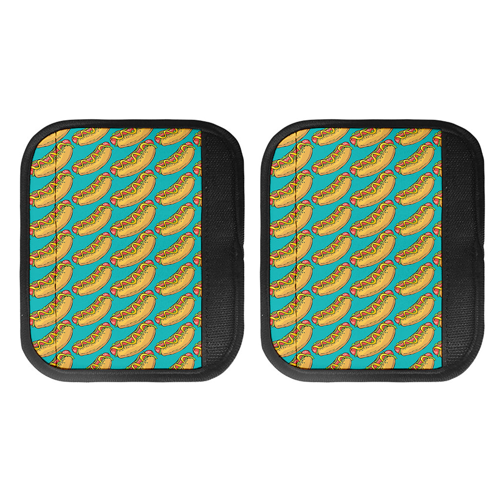 Drawing Hot Dog Pattern Print Handle Covers
