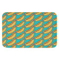 Drawing Hot Dog Pattern Print Indoor Door Mat