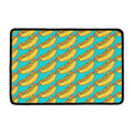 Drawing Hot Dog Pattern Print Kitchen Mat