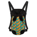 Drawing Hot Dog Pattern Print Pet Carrier Backpack