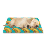 Drawing Hot Dog Pattern Print Pet Cooling Mat Cover