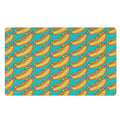 Drawing Hot Dog Pattern Print Polyester Doormat