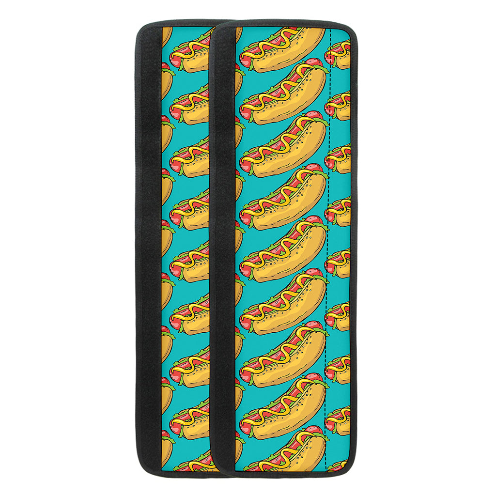 Drawing Hot Dog Pattern Print Refrigerator Handle Covers