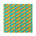 Drawing Hot Dog Pattern Print Silk Bandana