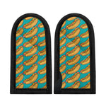 Drawing Hot Dog Pattern Print Skillet Handle Cover