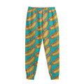 Drawing Hot Dog Pattern Print Sweatpants
