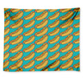 Drawing Hot Dog Pattern Print Tapestry