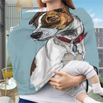 Drawing Jack Russell Terrier Print Baby Seat Cover