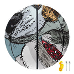 Drawing Jack Russell Terrier Print Basketball