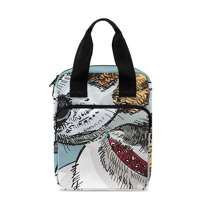 Drawing Jack Russell Terrier Print Bible Tote Bag