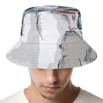 Drawing Jack Russell Terrier Print Bucket Hat