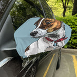 Drawing Jack Russell Terrier Print Car Side Mirror Covers