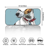 Drawing Jack Russell Terrier Print Car Windshield Sun Shade