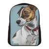 Drawing Jack Russell Terrier Print Casual Backpack