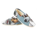 Drawing Jack Russell Terrier Print Casual Shoes