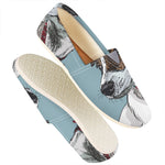 Drawing Jack Russell Terrier Print Casual Shoes